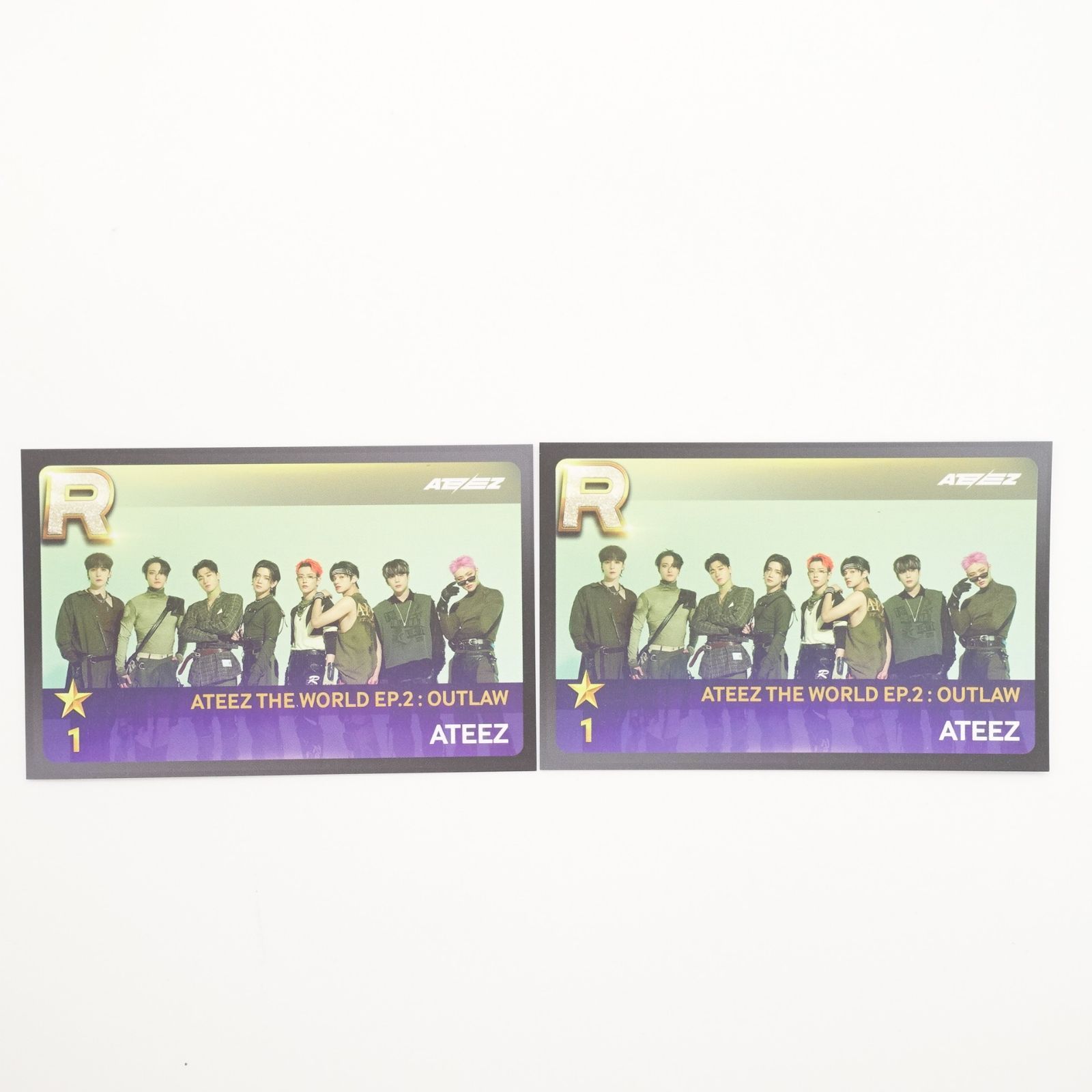 ATEEZ ミンギ 缶バッジ ステッカー 全員集合 THE WORLD EP.2