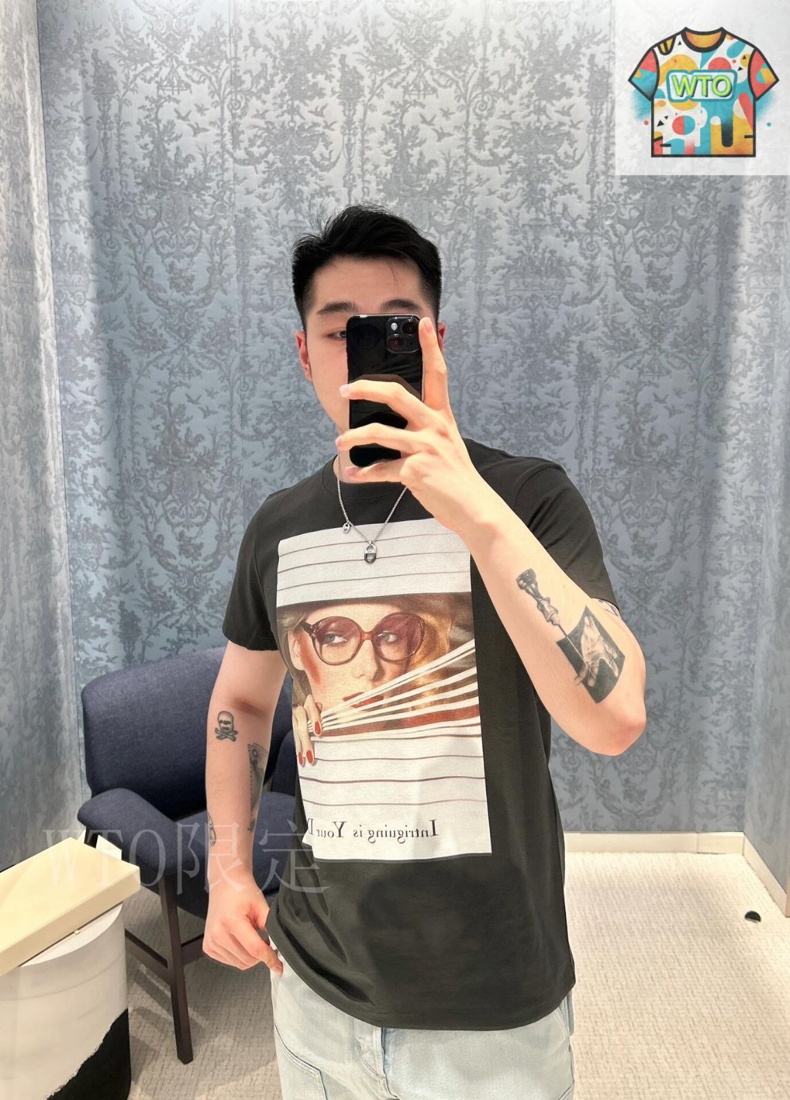 ★日常使いにベスト★【Dior】クルーリブネック Tシャツ 3色 12ee2a4826d3ff9b5a5df4a2122f1c