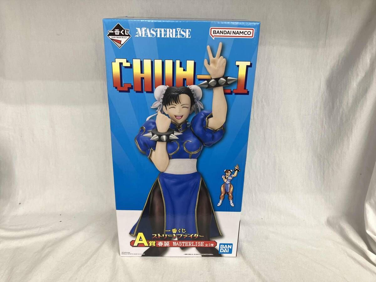 一番くじ ストリートファイター Ａ賞 春麗 フィギュア未使用未開封 中古】【未開封】春麗 「一番くじ ストリートファイター」 MASTERLISE