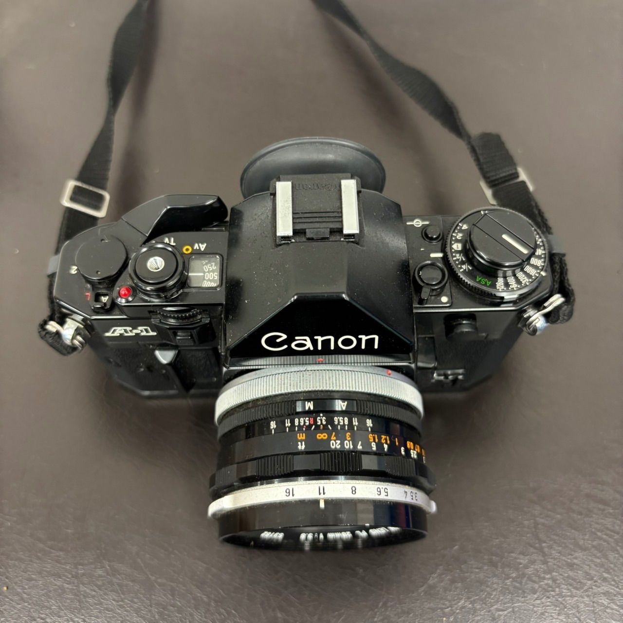 Canon A-1 フィルムカメラ 50mm 1.4 sscレンズ ストラップ 【公式通販】