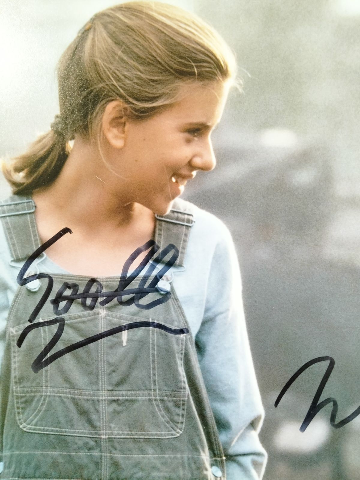 ロバートレッドフォードとスカーレットヨハンソン直筆サイン入り超