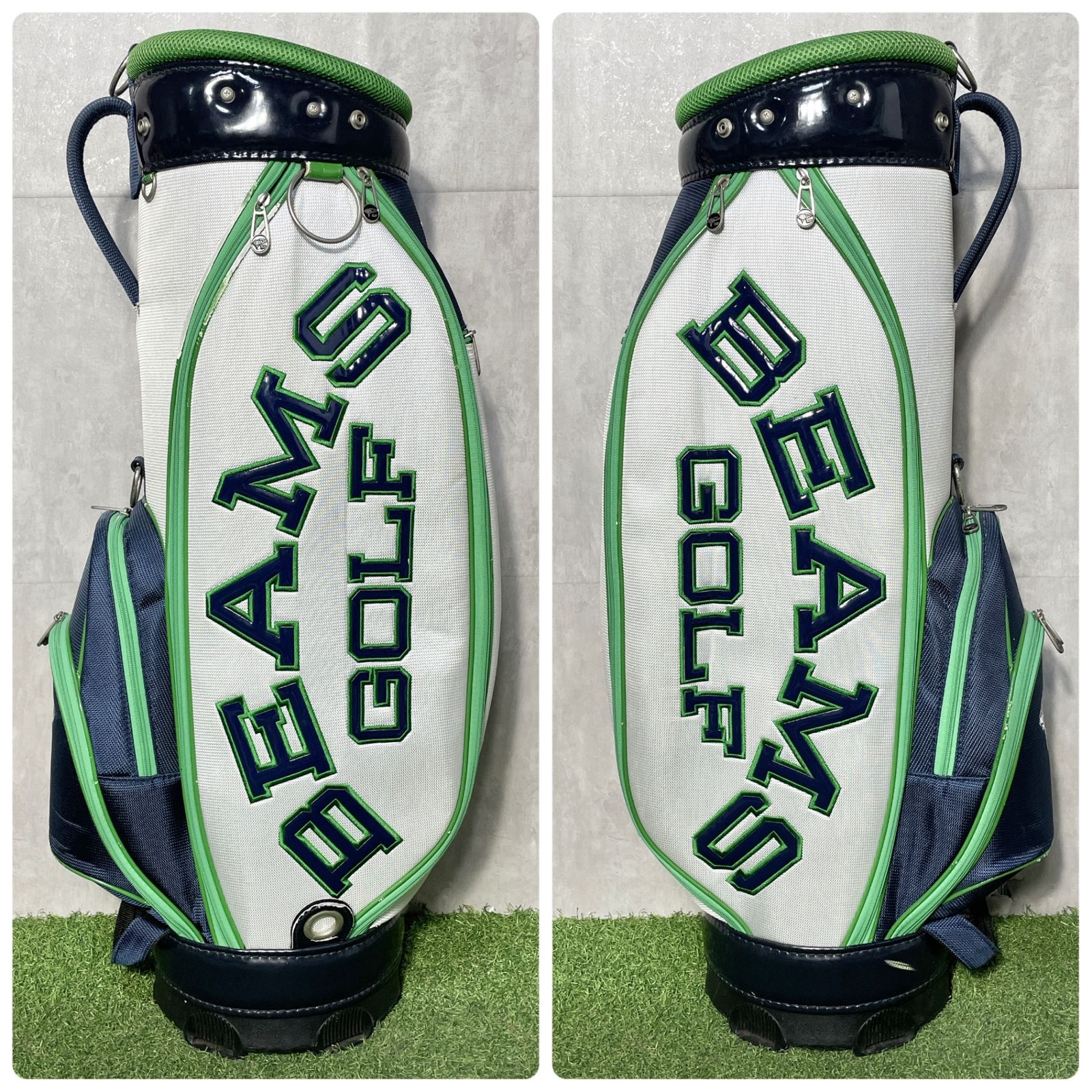 BEAMS GOLF ビームスゴルフ キャディバッグ ゴルフバッグ 廃盤品 完売
