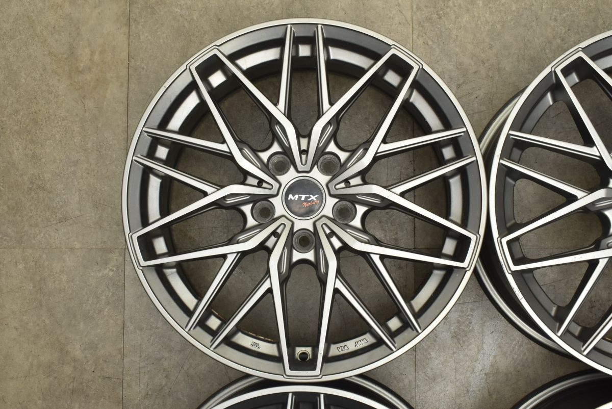 ほっこりする スタッドレス用等に ユーロバーン MTX 17in 7.5J 52 PCD112 4本セット 交換用 輸入車 BMW F48 X1 F39 X2 F40 1シリーズ MINI F60 F54