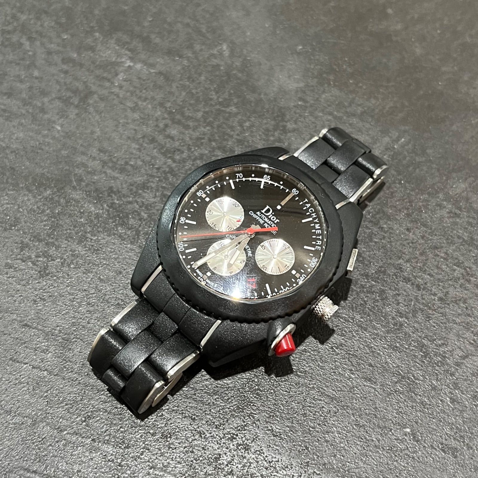 Christian Dior アナログ腕時計 シルバー/ブラック Christian Dior アナログ腕時計 シルバー/ブラック Christian Dior