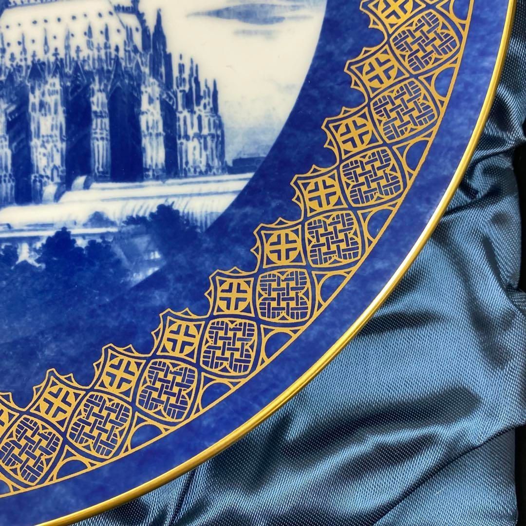 ☆洋3 マイセン2015年 イヤープレート 「ケルン大聖堂」共箱 直径26.5