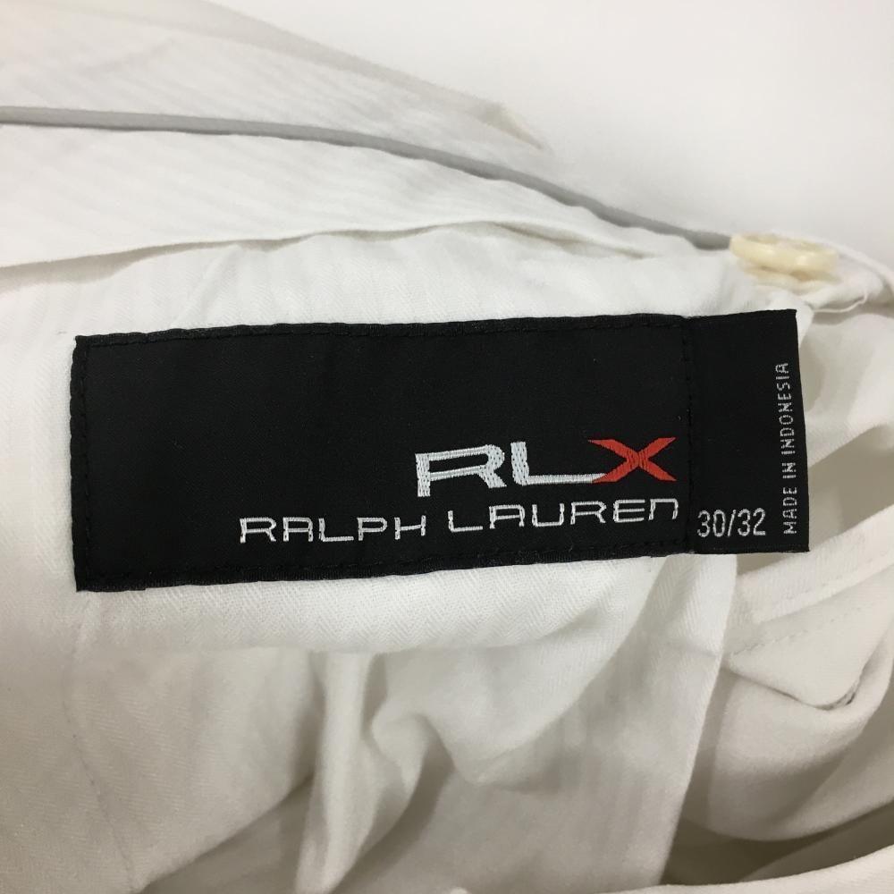 RLXラルフローレン パンツ 白 シンプル メンズ 30/32 ゴルフ
