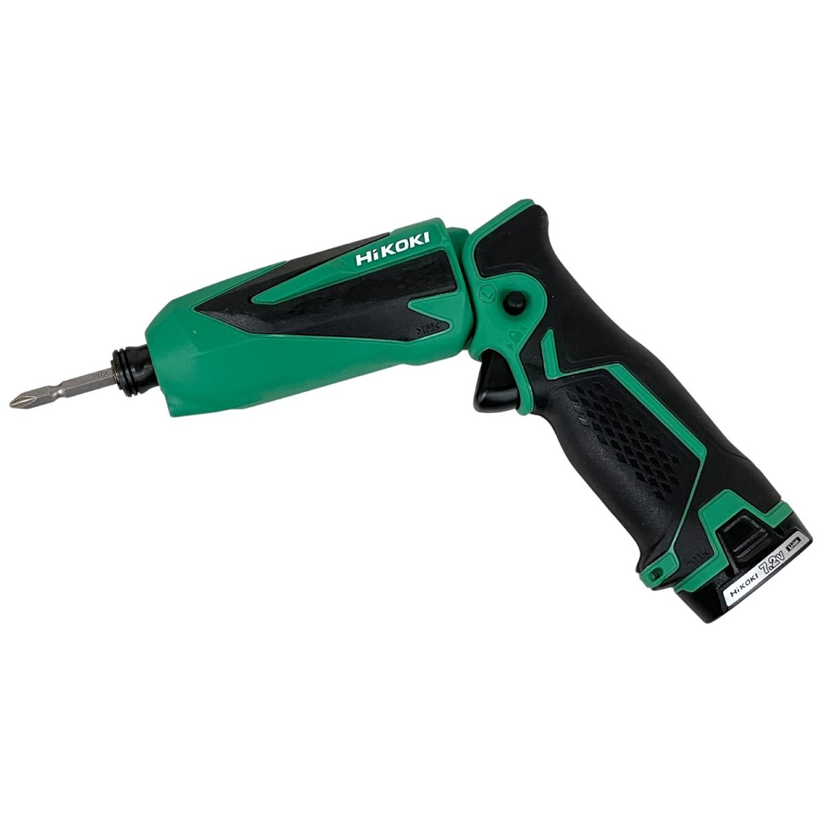 HiKOKI WH7DL 2LCSK 7.2Vコードレス インパクト ドライバ ハイコーキ 電動工具 良好 K10550025