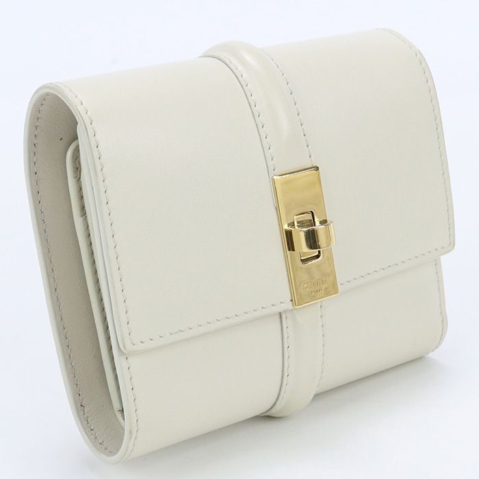 CELINE セリーヌ スモール トリフォールドウォレット 16(セーズ) 10F52  