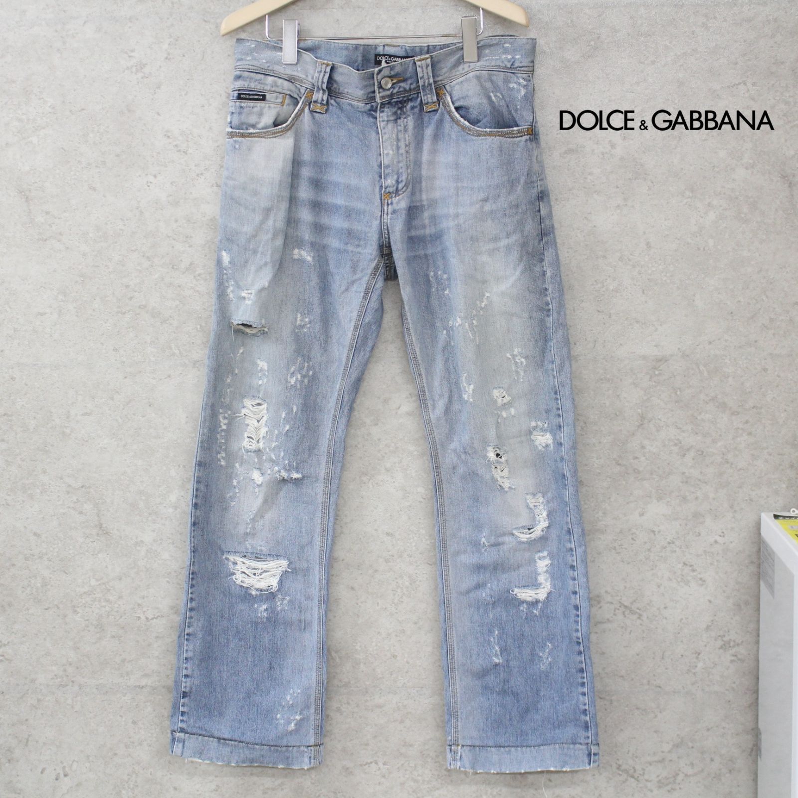 S087)【美品】DOLCE&GABBANA/ドルチェ&ガッバーナ ドルガバ 20LOOSE 