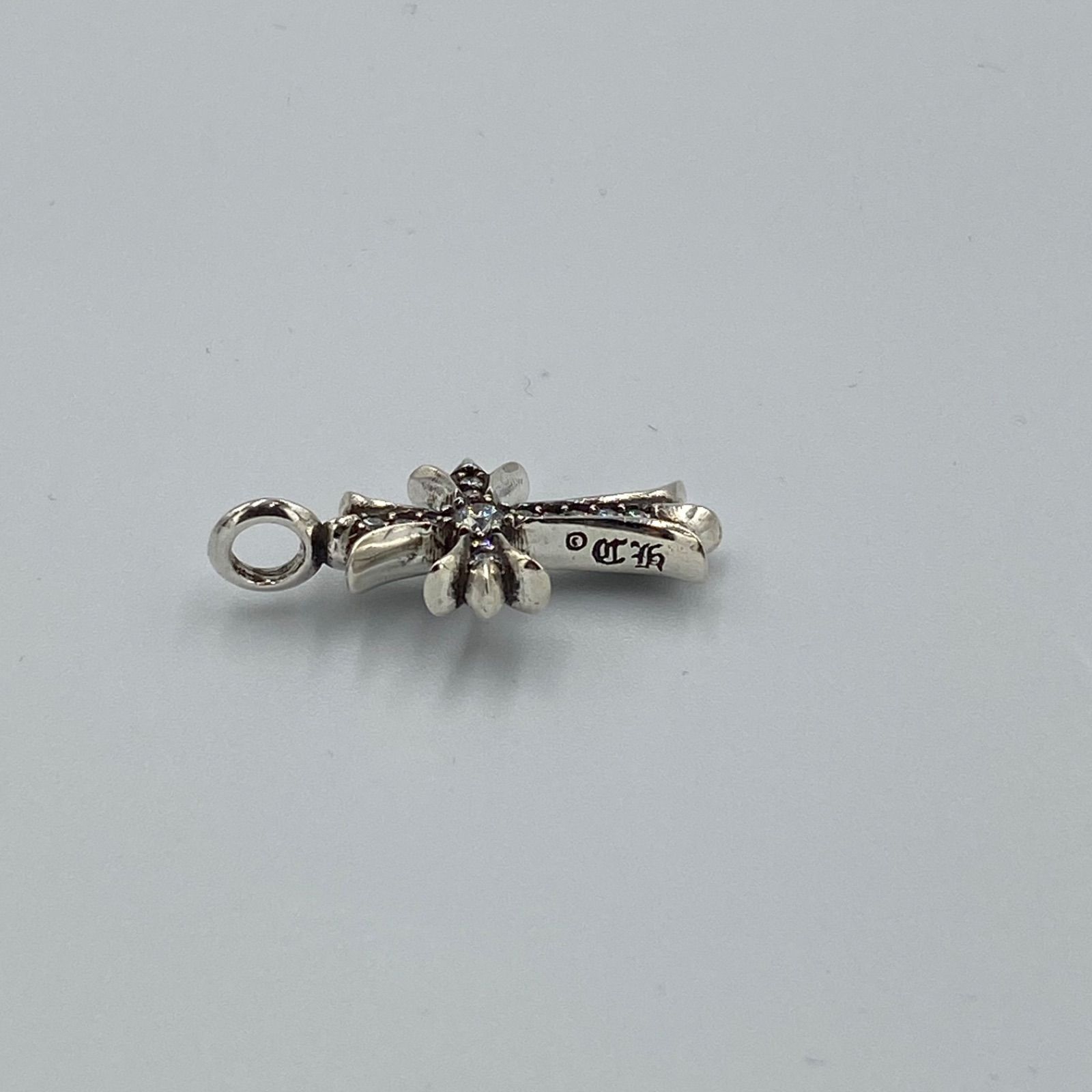 新品未使用品 CHROME HEARTS クロムハーツ TNY CRSF P/DMND タイニー