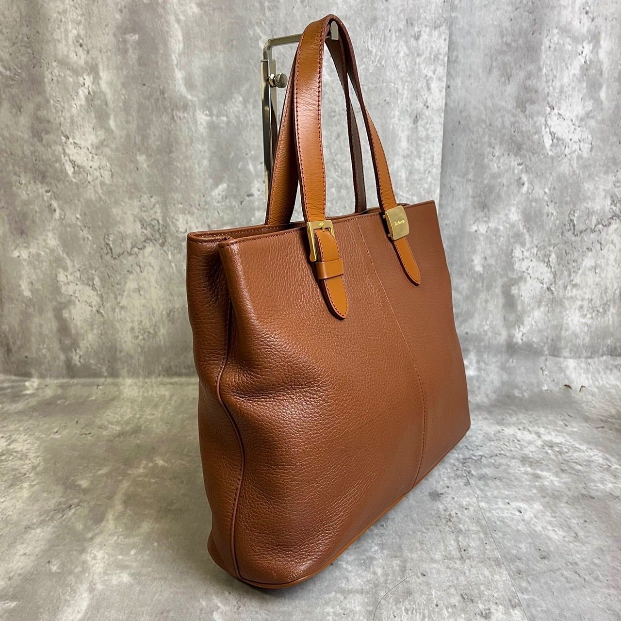 ✨良品✨BURBERRY バーバリー ハンドバッグ トートバッグ ゴールド金具