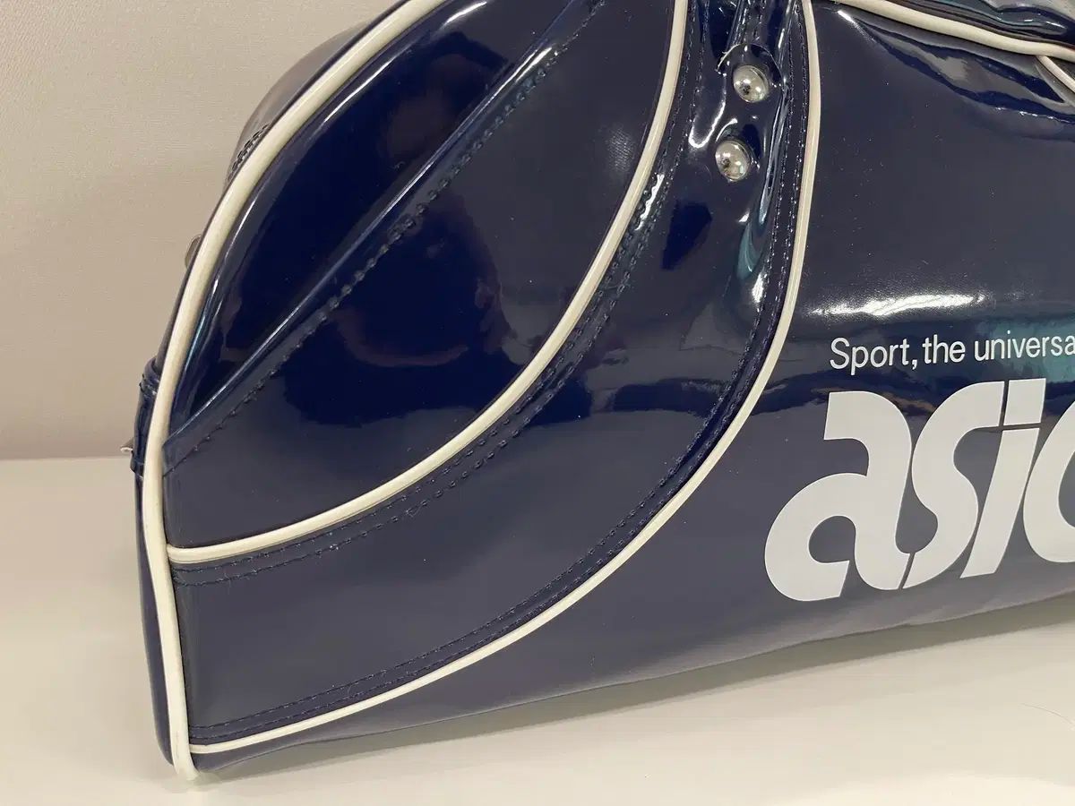 アシックス 80-90s ヴィンテージ オールド スポーツバッグ