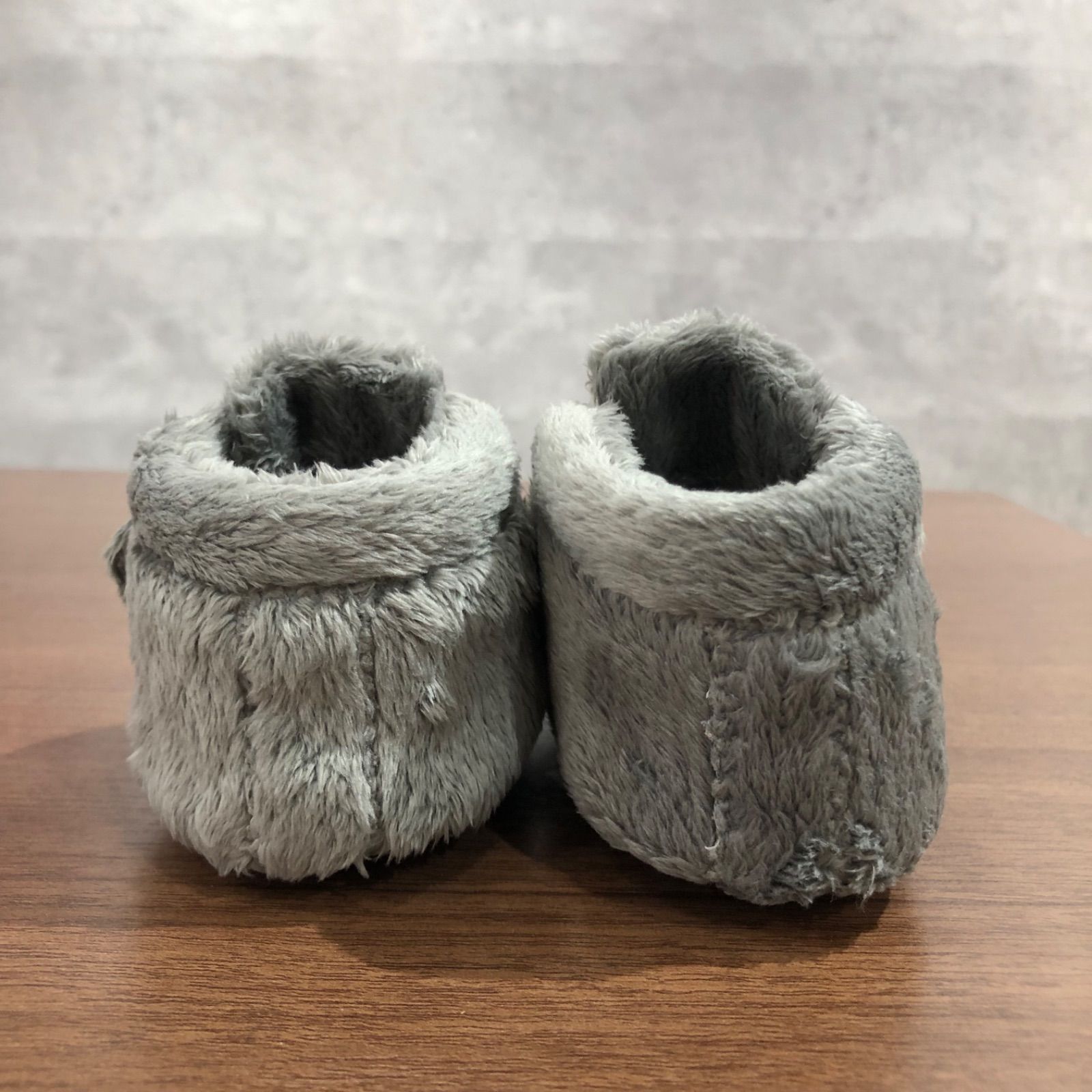 美品】UGG アグ ファーストシューズ ベビーシューズ グレー チャコール