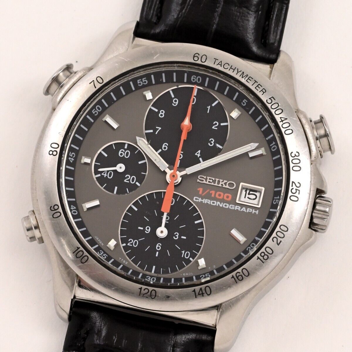 Seiko Speedmaster Chronograph 7T52-6A00 Grey Dial Chronograph QUARTZ Used $  - メルカリ