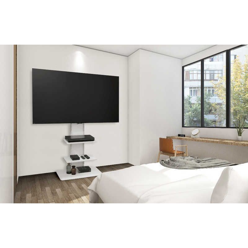 新品 未開封 】 アイリスオーヤマ スタンドテレビ台 オフホワイト UTS 