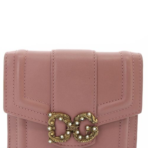 ドルチェ&ガッバーナ ドルガバ DOLCE&GABBANA DG AMORE 三つ折り