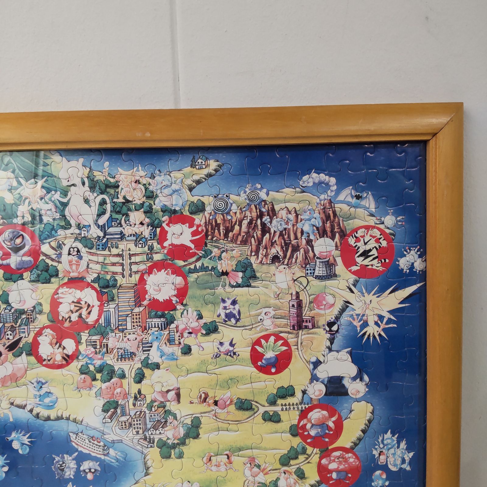 貴重！！初代ポケモンパズル「完成品」 2点セット ポケモン 初代 ジグソーパズル 完成品