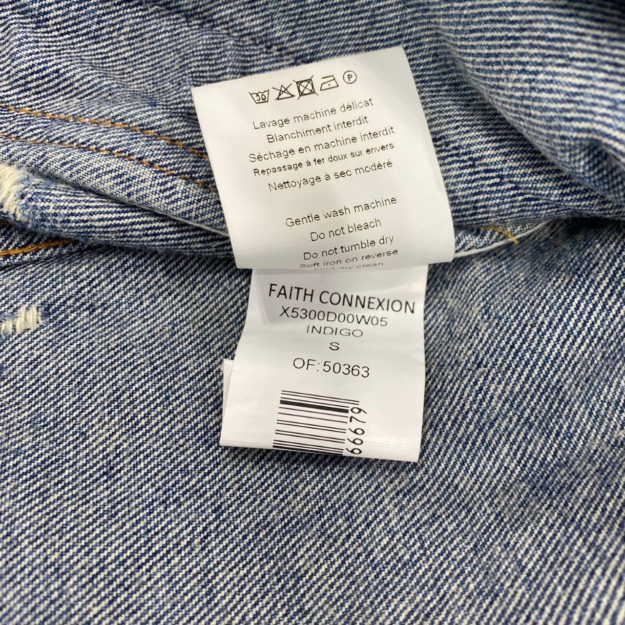 faith connexion デニムジャケット FAITH CONNEXION フェイスコネクション デニムジャケット G