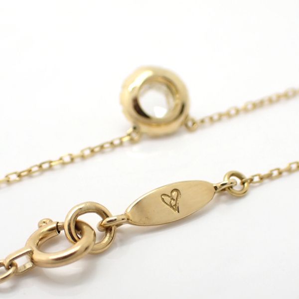 AHKAH ヴィヴィアンローズ ネックレス K18 イエローゴールド