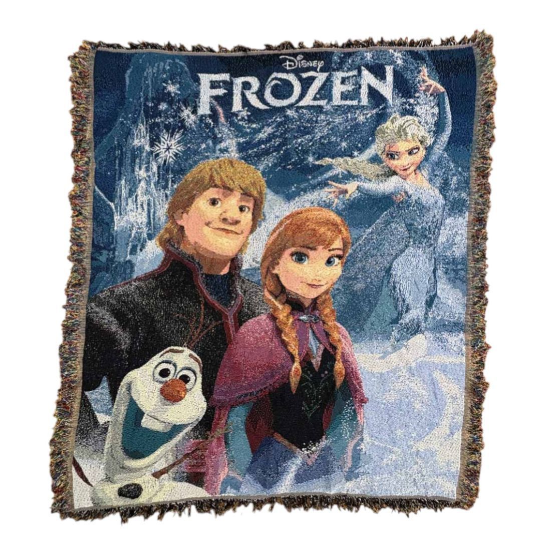 アナと雪の女王　ディズニー　ラグ ジャカード織のラグ「アナと雪の女王」(ディズニー/Disney
