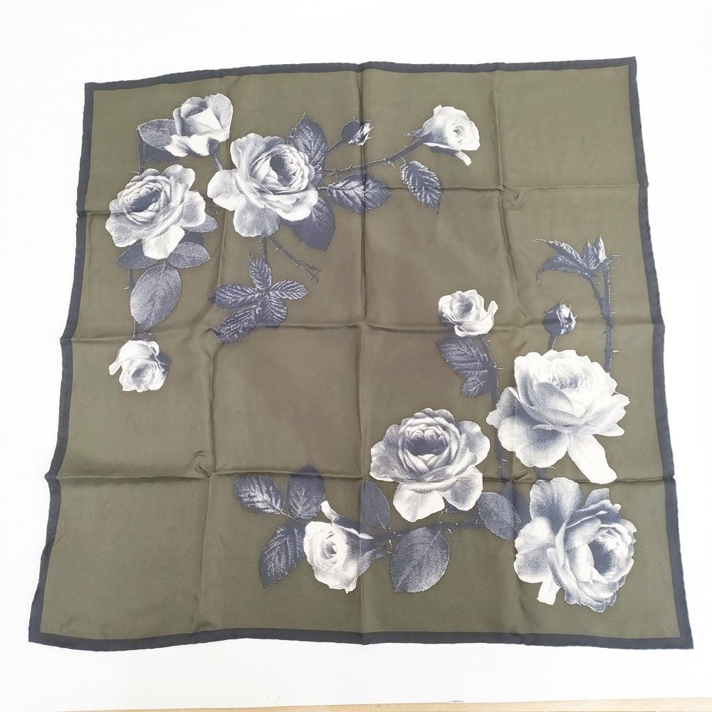 MARGARET HOWELL SILK TWILL SCARF 578-3278002 2023年 定価35200円  