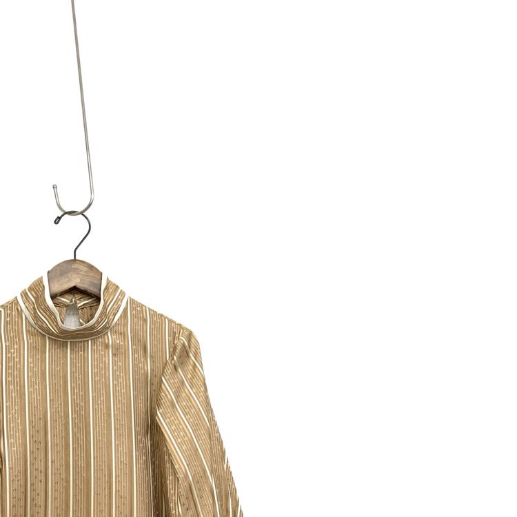 未使用品 Mame Kurogouchi マメクロゴウチ Floral Stripe Silk 