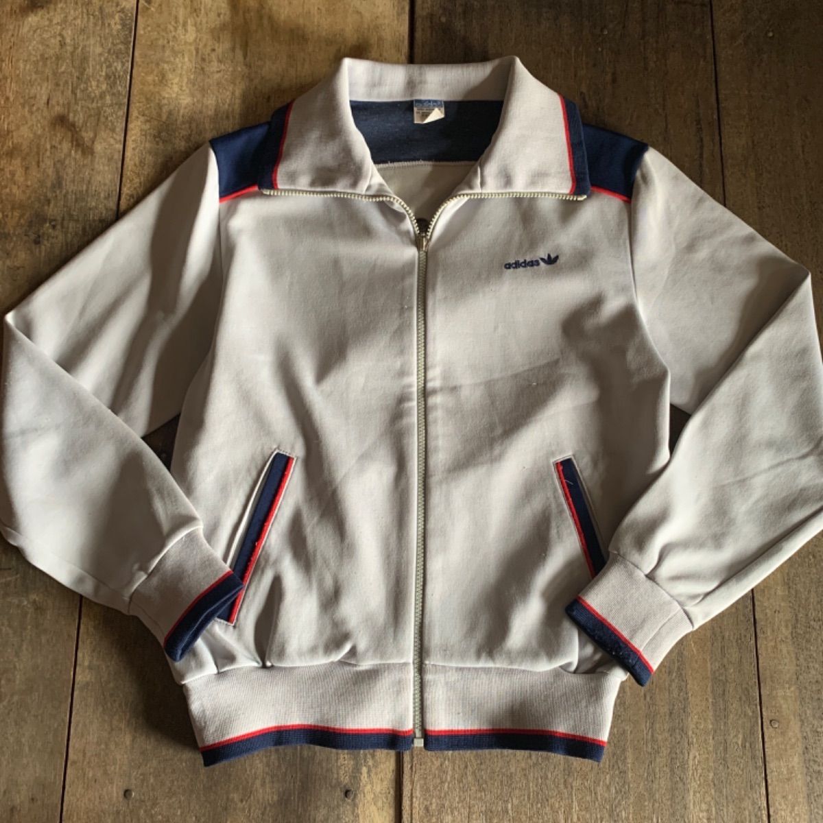 90s adidas アディダス レトロ デサント ジャージ トラックジャケット-