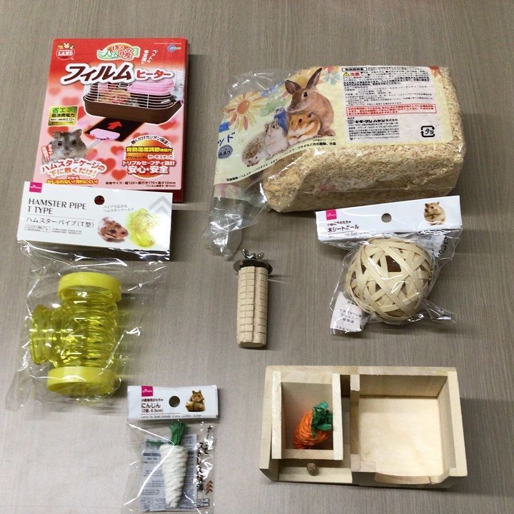 と 飼育に必要な物数点セット