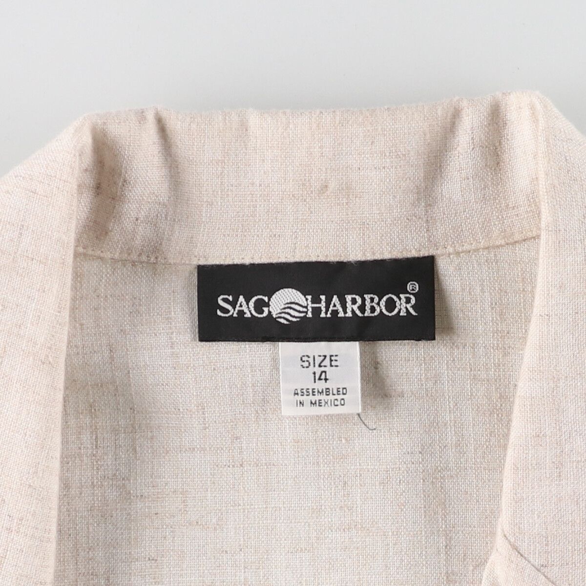 古着 SAG HARBOR イージージャケット テーラードジャケット レディース 