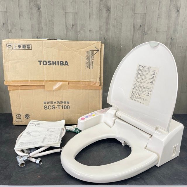 東芝 温水洗浄便座 【中古】動作保証 SCS-T10 TOSHIBA 住宅設備/57710 - メルカリ