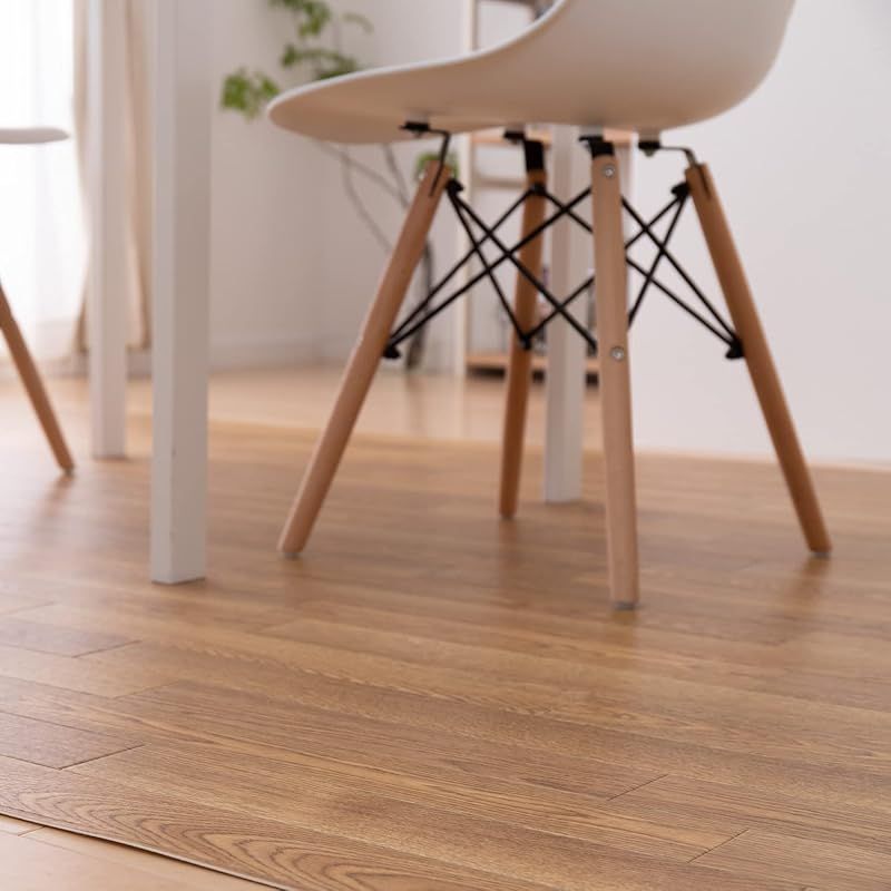 幅122cm] はめこみ式フロアタイル 12枚セット【Wood Flats-ウッド