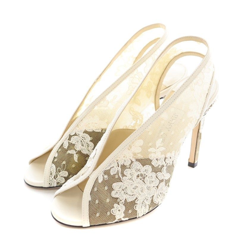 ジミーチュウ JIMMY CHOO コード刺繍パンプス ハイヒール ピンヒール 