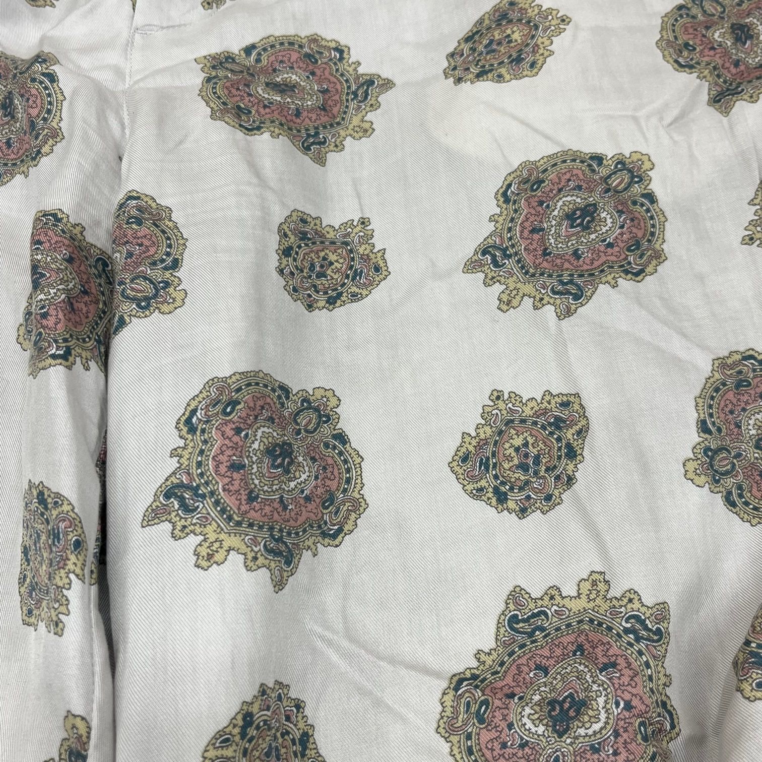 定価34100円 UNUSED 23SS Emblem pattern easy slacks エンブレム  