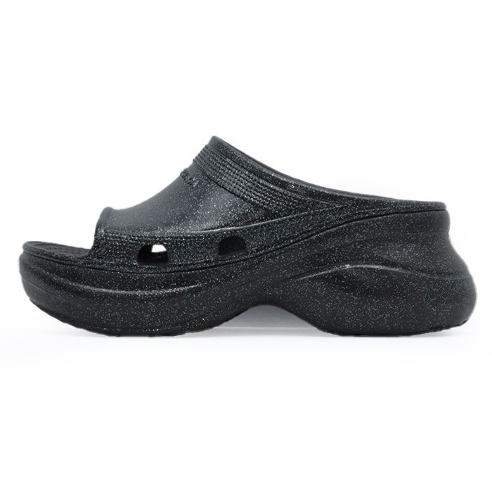 BALENCIAGA バレンシアガ Crocs クロックス サンダル Pool Crocs ラメ  