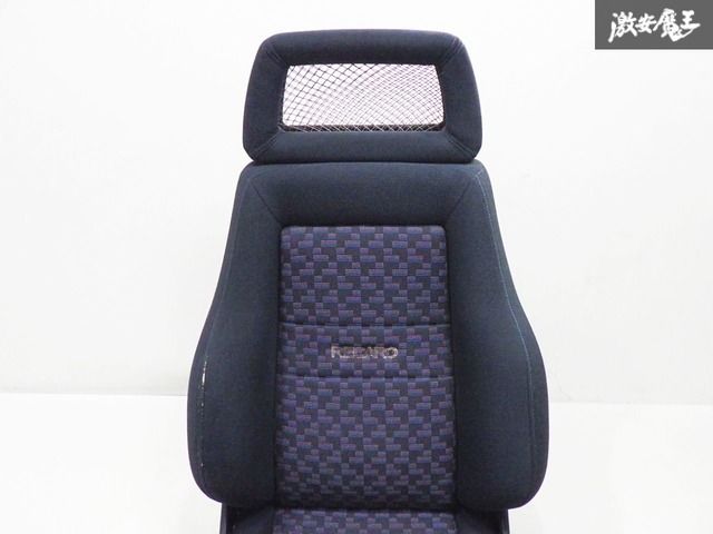 RECARO レカロ LS セミバケット シート 底止め 両側三角ダイヤル 汎用品 シルビア 180SX スカイライン GT-R GTR ドリフト RECARO レカロ LS セミバケット シート 底止め 両側三角ダイヤル 汎用