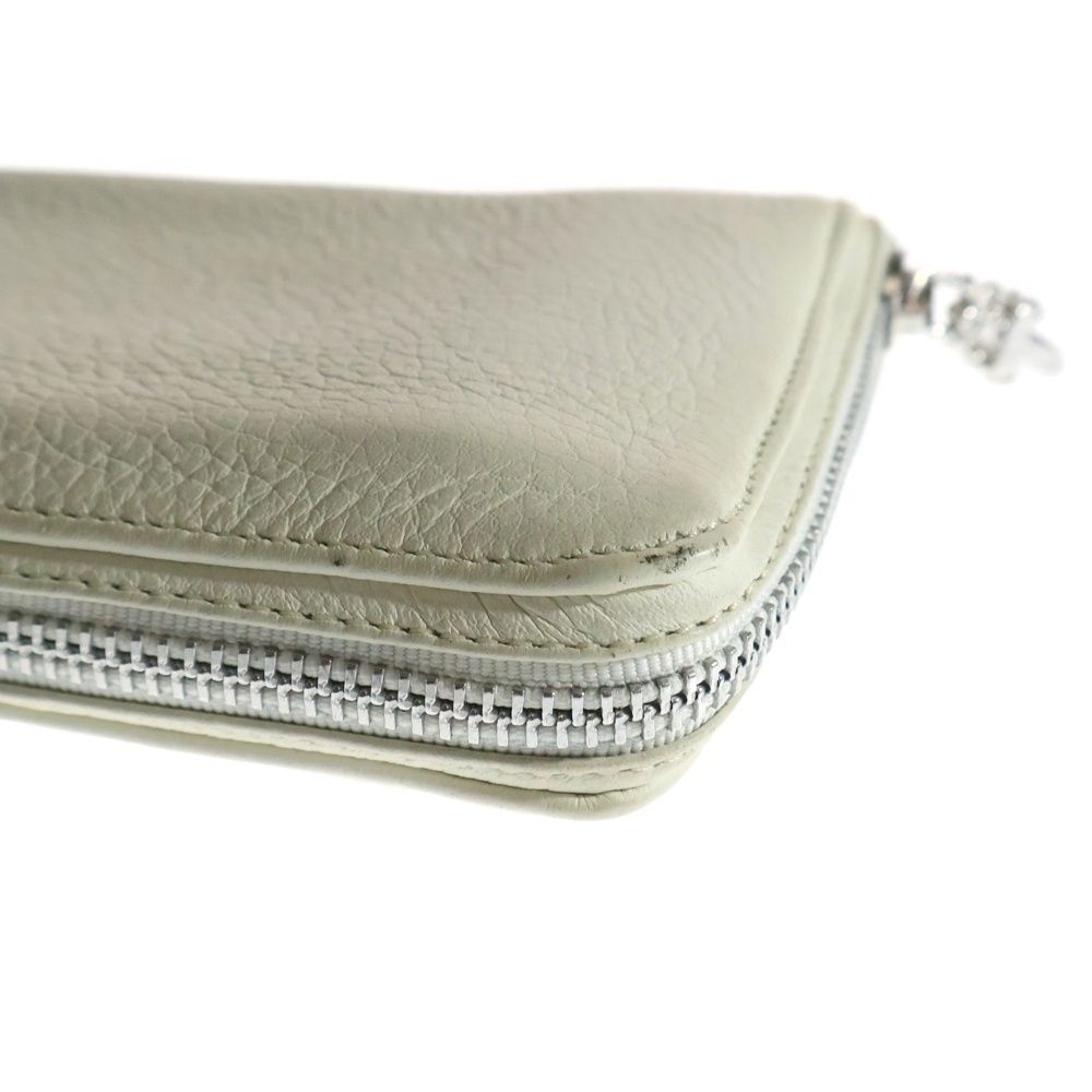 CHROME HEARTS 3セメタリークロスパッチ ウォレット長財布 クロム