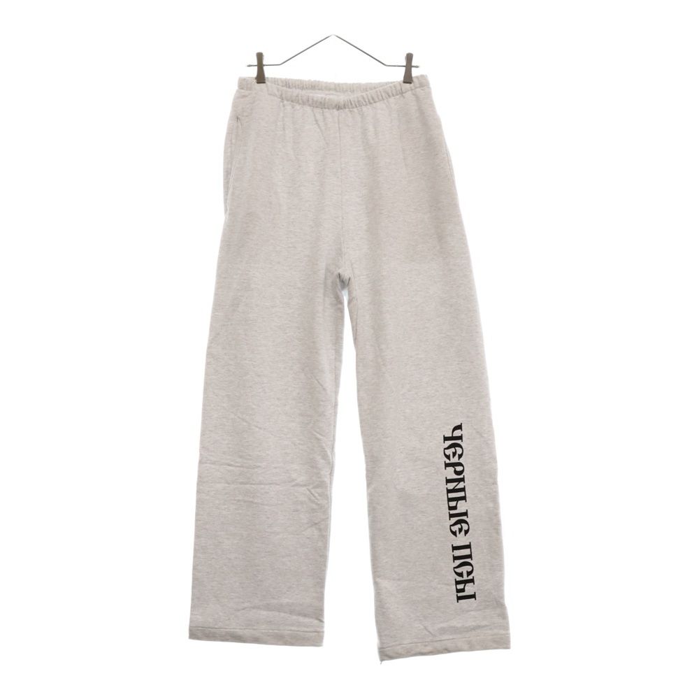 YEEZY イージー ×GOSHA BLACK DOGS JOGGER HEATHER GREY ゴーシャ ブラックドッグススウェットジョガーイージーパンツ ライトグレー