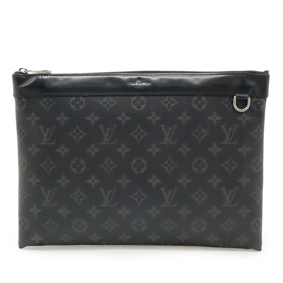 LOUIS VUITTON ルイ ヴィトン モノグラムエクリプス ポシェット ディスカバリー クラッチバッグ セカンドバッグ M62291