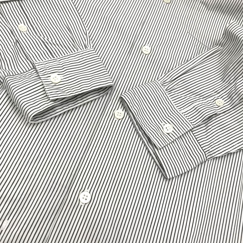 【中古】 Future Primitive JohannesHeil FUTURE PRIMITIVE ストライプ シャツ 長袖 LOUNGE SHIRT STRIPE