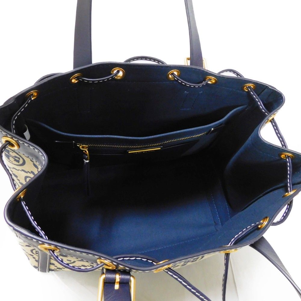 Tory Burch トリーバーチ T モノグラム ジャカード スモール