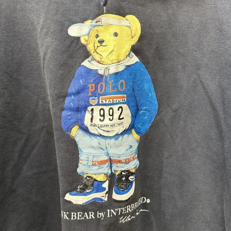 INTERBREED インターブリード パーカー 長袖 FUNK BEAR ファンク
