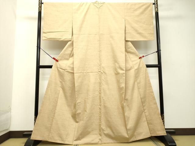 平和屋着物●紅花紬　米沢　薄香色　正絹　逸品　DAAT1434tw 平和屋着物○紅花紬 米沢 薄香色 正絹 逸品 DAAT1434tw - メルカリ