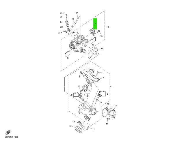As8GL-85885-00 YAMAHA