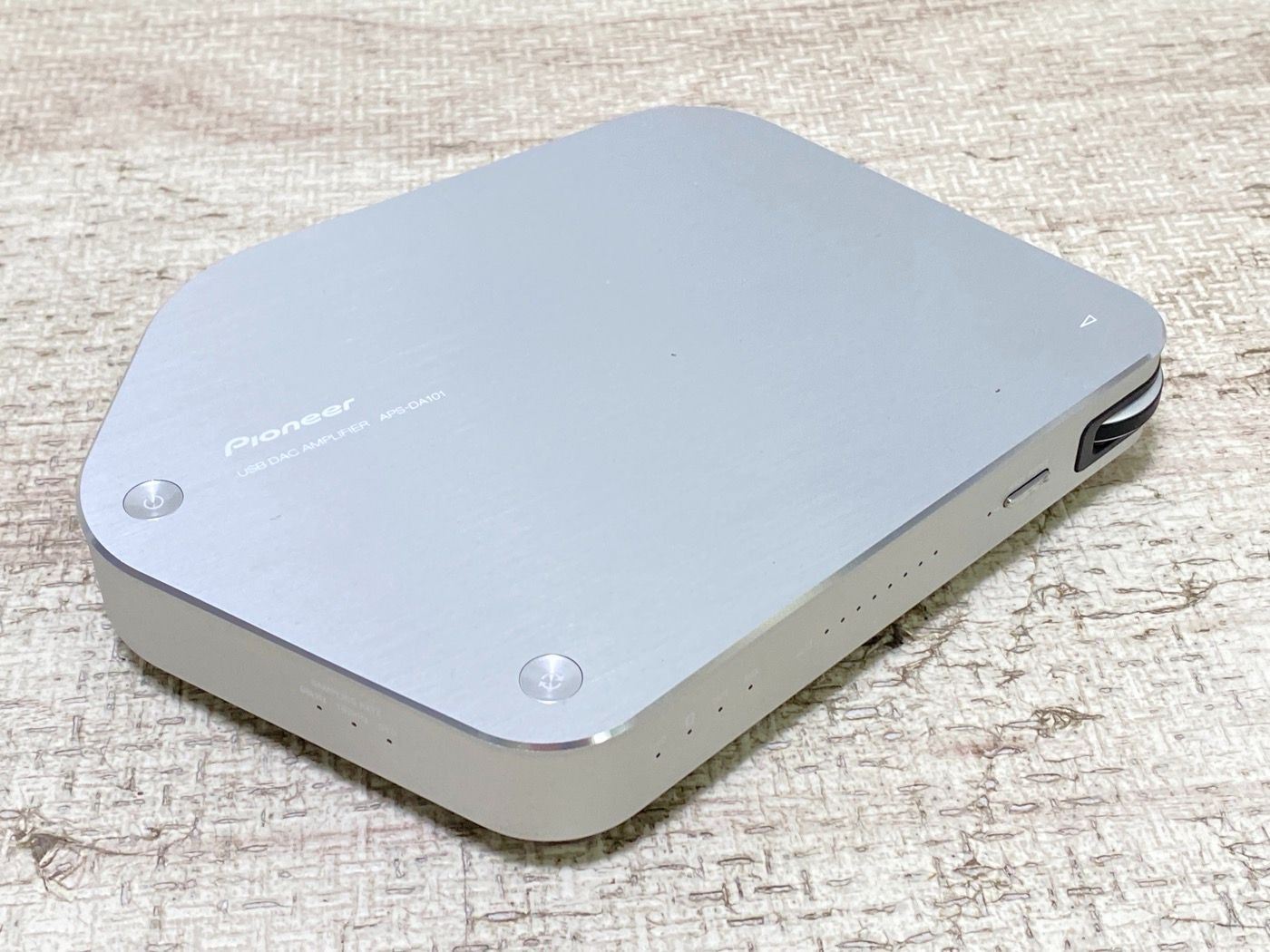 Pioneer DACアンプ 「APS-DA101JS」シルバー ジャンク】パイオニア