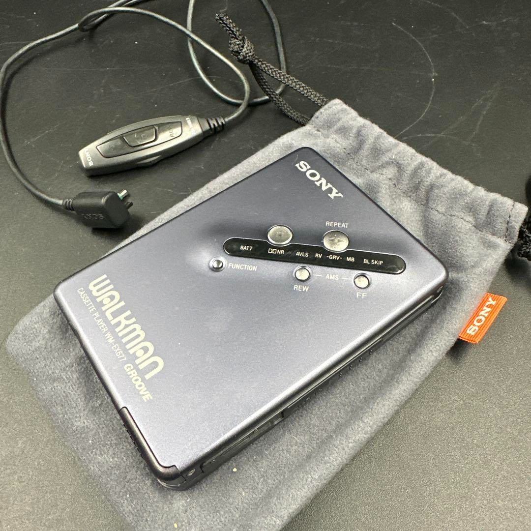 SONY カセットウォークマン WM-EX651 整備品 3点セットSONY カセット