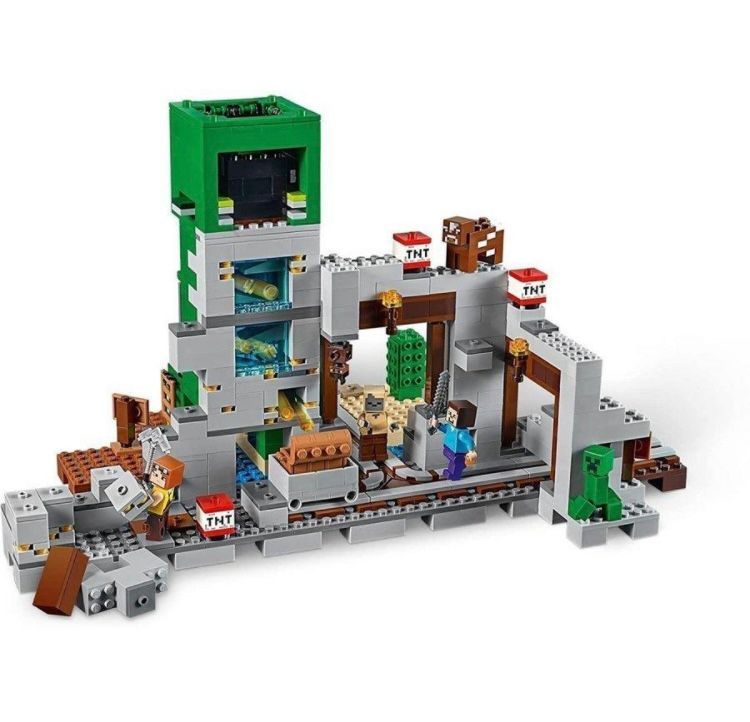 新品・未開封】レゴ(LEGO) マインクラフト 巨大クリーパー像の鉱山 21155-