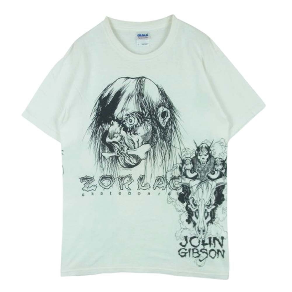 90s zorlac vintage tシャツ パスヘッド Vintage 90s Zorlac Skateboarding T-shirt / Pushead / Artwork