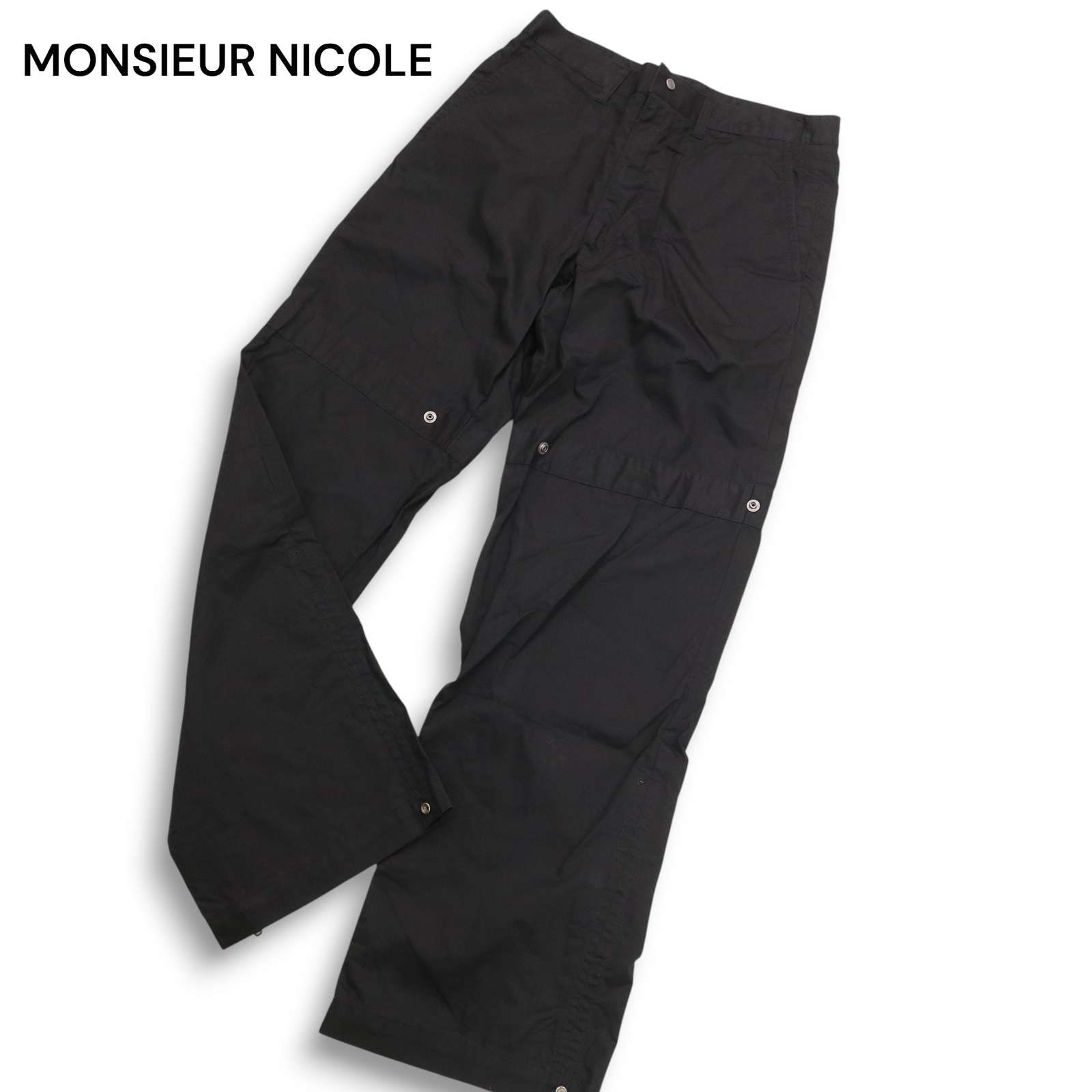 希少 初期☆ MONSIEUR NICOLE ムッシュ ニコル ユキオコバヤシ 通年 裾