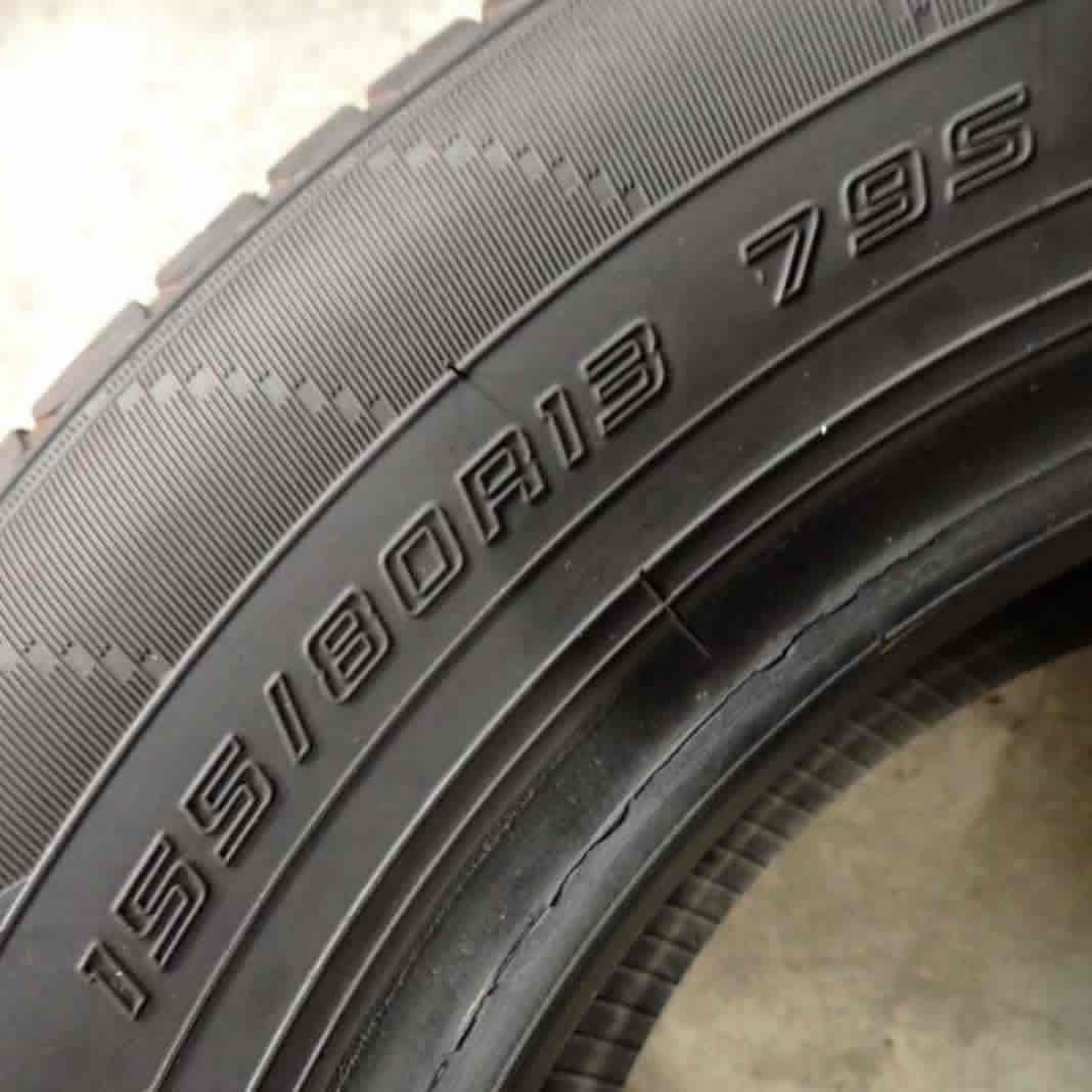 DUNLOP ENASAVE EC204 155/80R13 13インチ 夏タイヤ 4本 20年製 バリ溝 プラッツ ヴィッツ パッソ等　(TF216) クレジットカード QRコード決済可能 エナセーブ 155/80R13 79S ダンロップ EC204 夏 サマータイヤ 単品 1本
