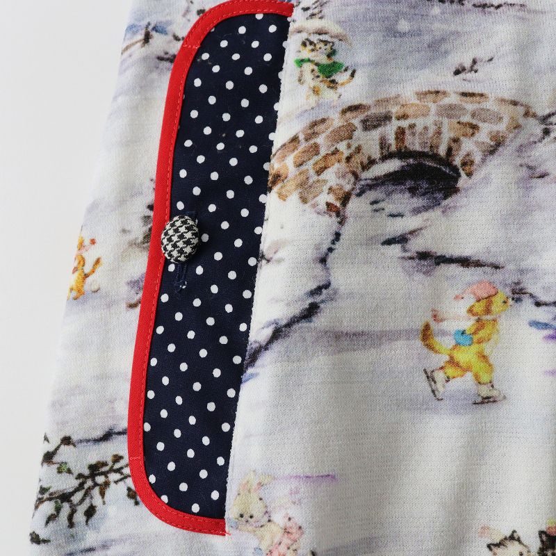 新品タグ付き】近年モデル フランシュリッペ ふゆやすみワンピース